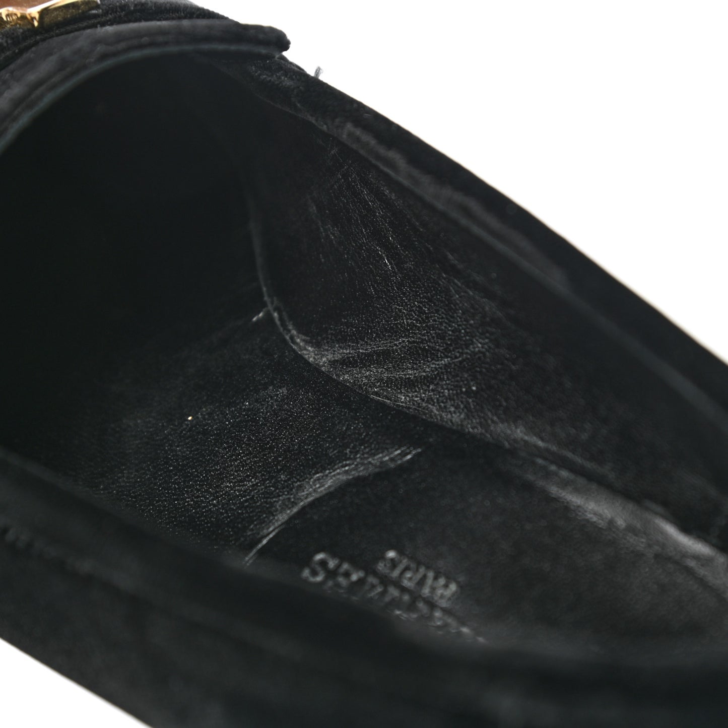 Velvet Womens Paris Loafers 37.5 Black