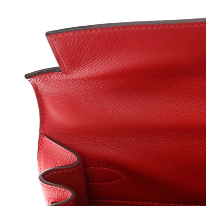Hermes Epsom Kelly Sellier 28 Rouge Casaque 13 of 18