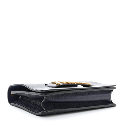 Christian Dior Grained Calfskin J'Adior Chain Flap Bag Blue 4 of 14