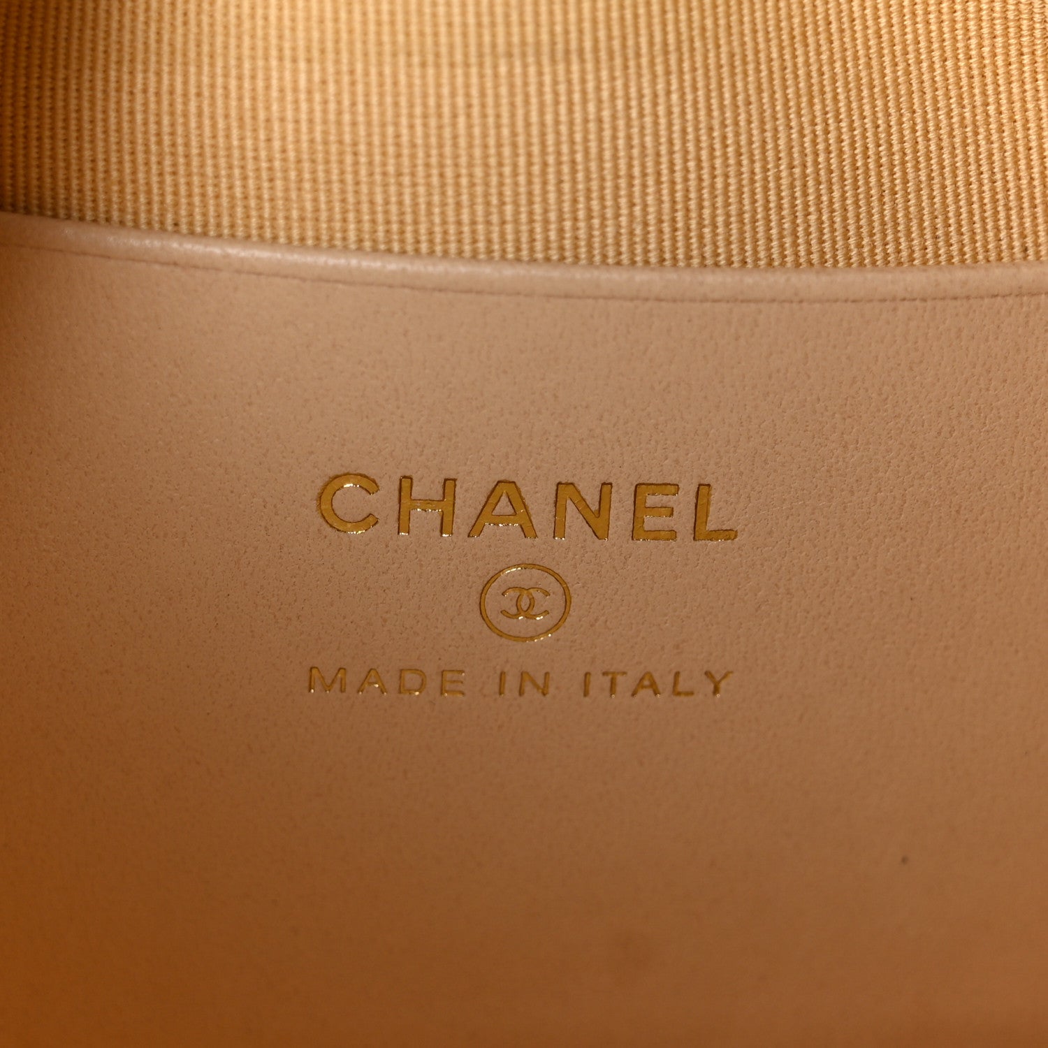 Chanel Raffia Other Shape With Chain Beige 5 of 10