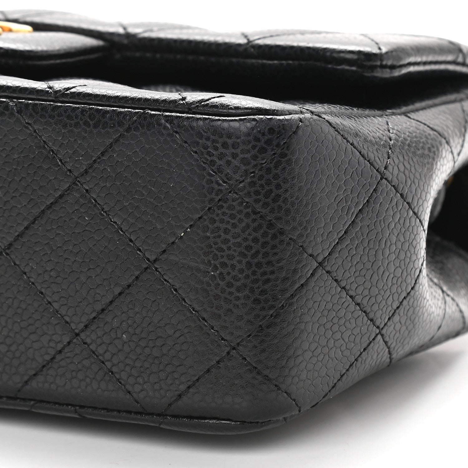 Chanel Caviar Quilted Mini Rectangular Flap Black 9 of 9