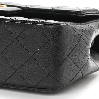 Chanel Caviar Quilted Mini Rectangular Flap Black 9 of 9