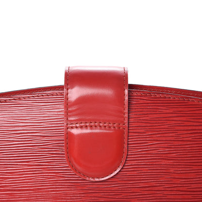 Louis Vuitton Epi Capucines Castillan Red 11 of 11
