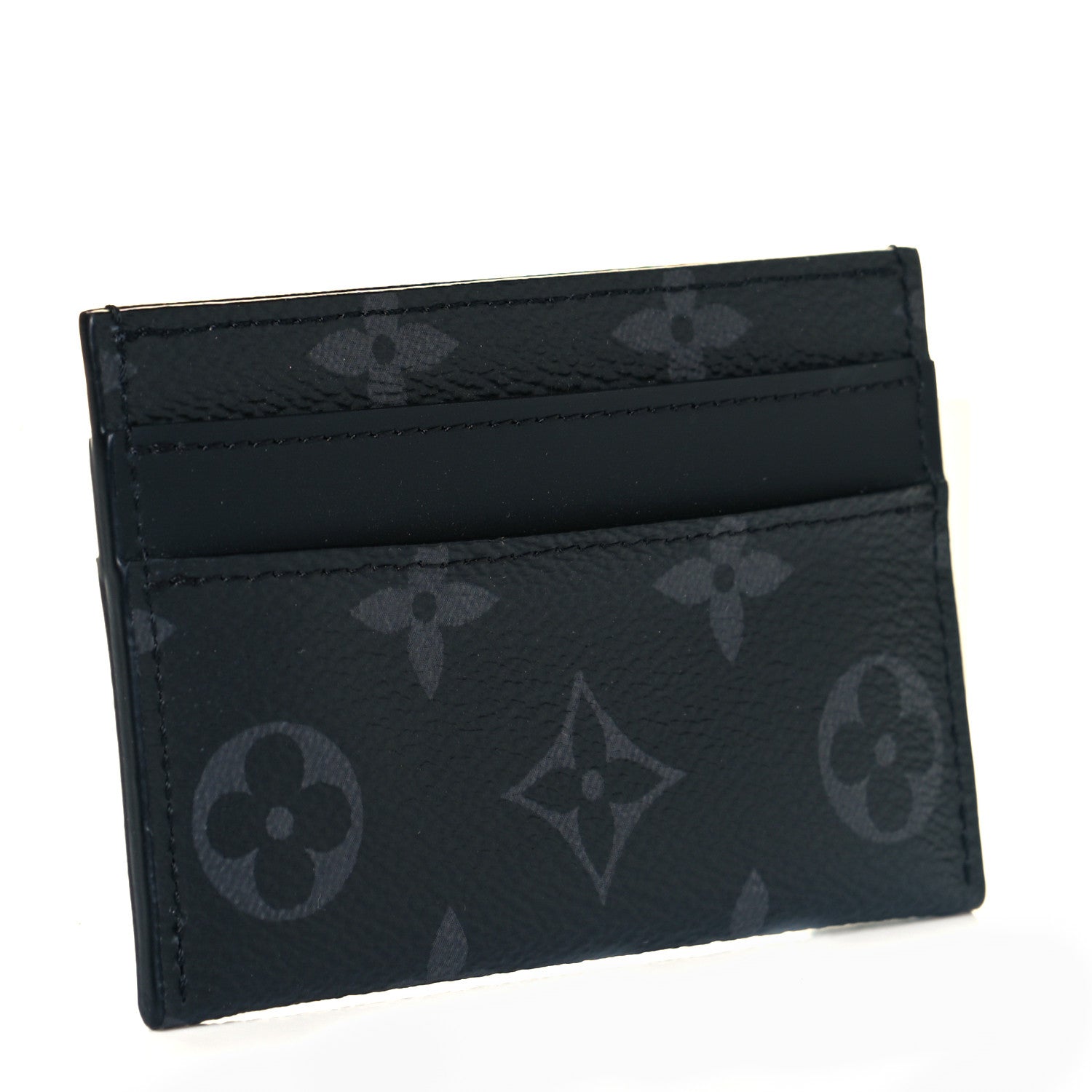 Louis Vuitton Monogram Eclipse Porte-Cartes Double Card Holder 3 of 8