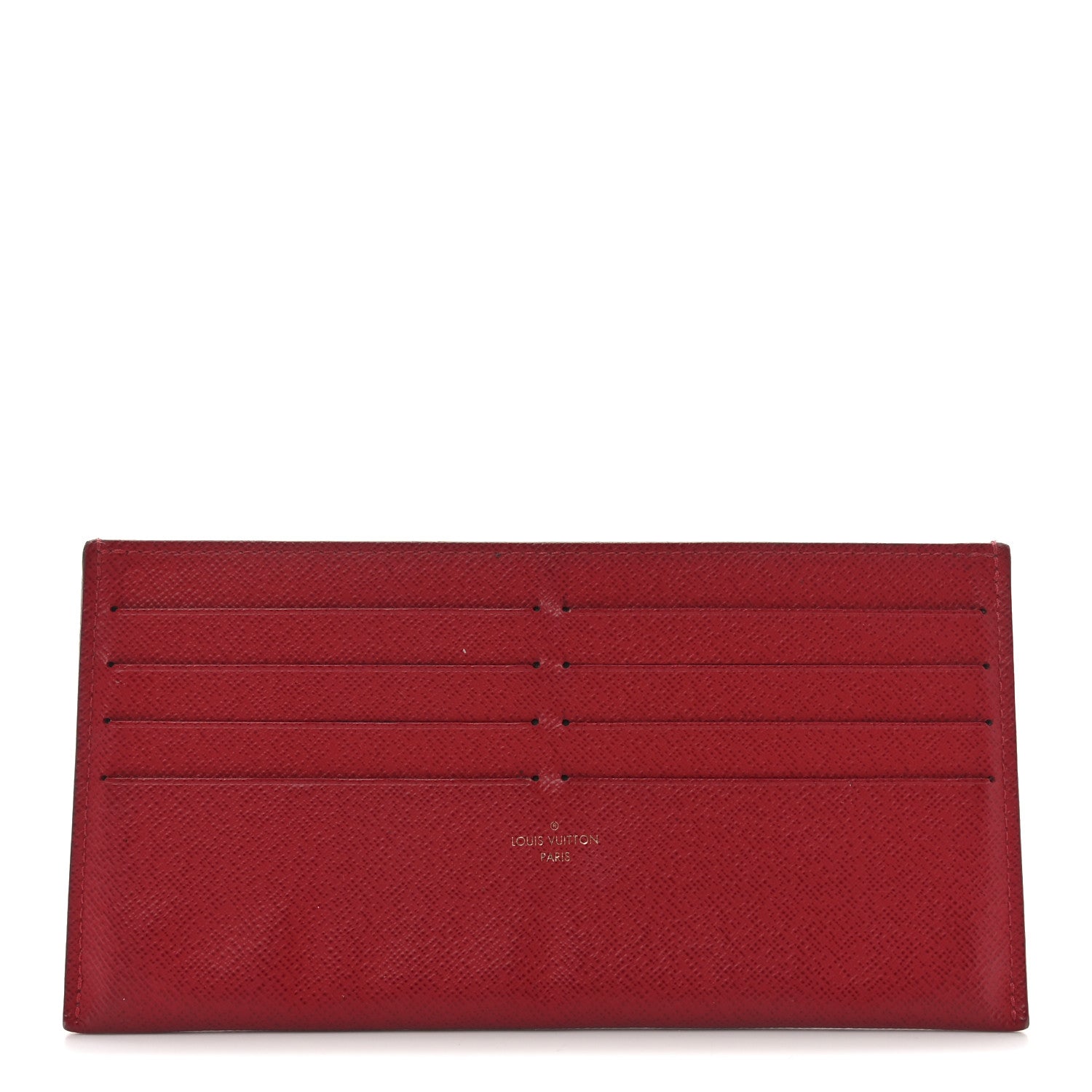 Louis Vuitton Calfskin Felicie Card Holder Insert Cherry 1 of 6