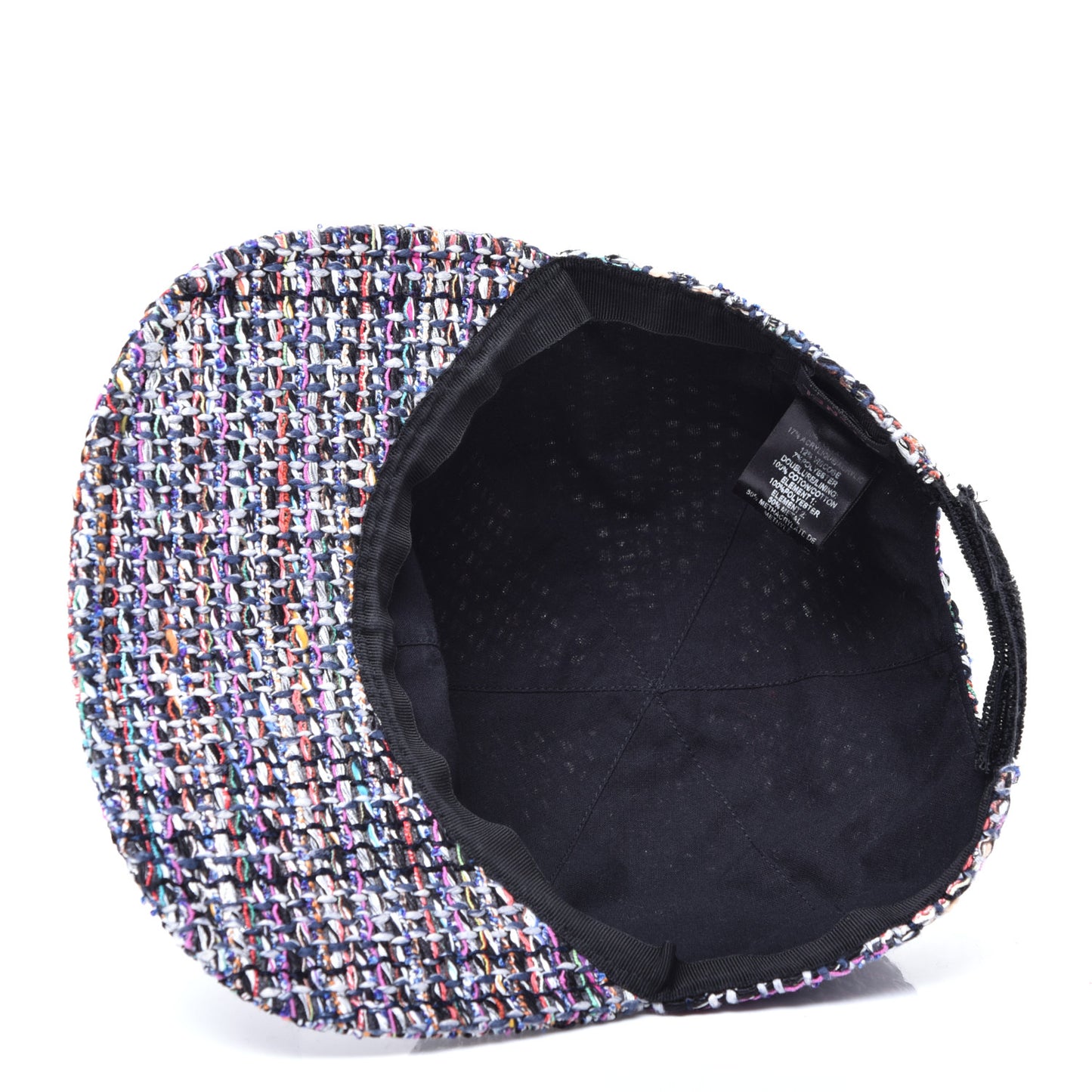 Tweed Cap Hat Multicolor