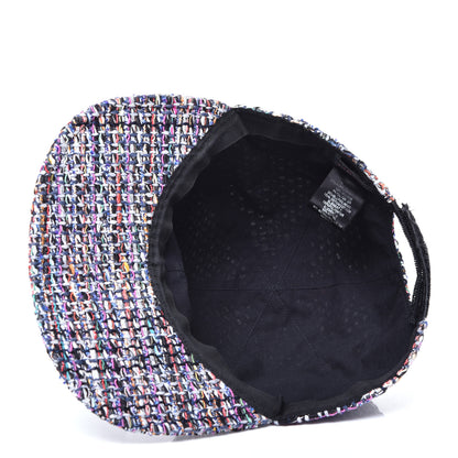Chanel Tweed Cap Hat Multicolor 6 of 8