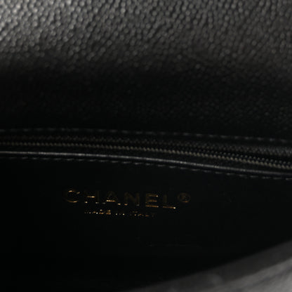 Chanel Caviar Quilted Mini Sweetheart Flap Black 6 of 11