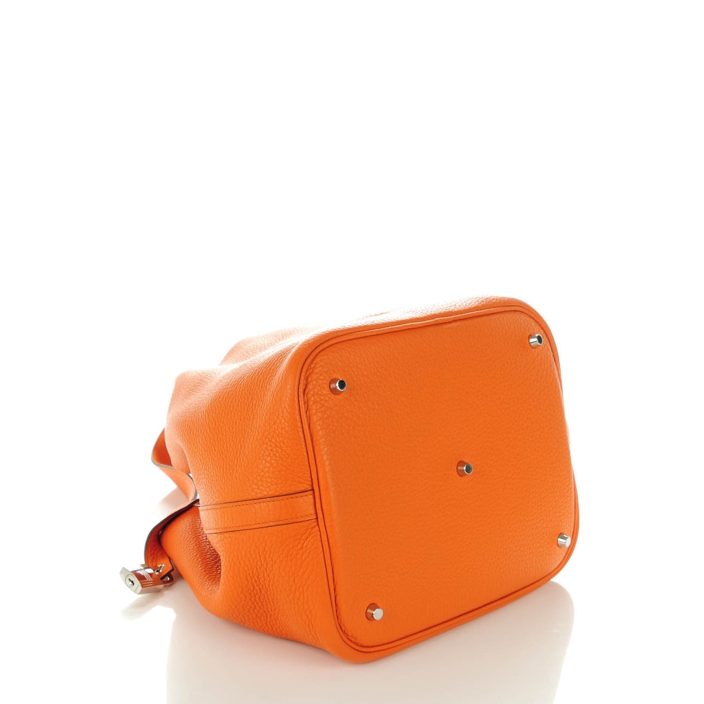 Taurillon Clemence Picotin Lock 26 GM Orange