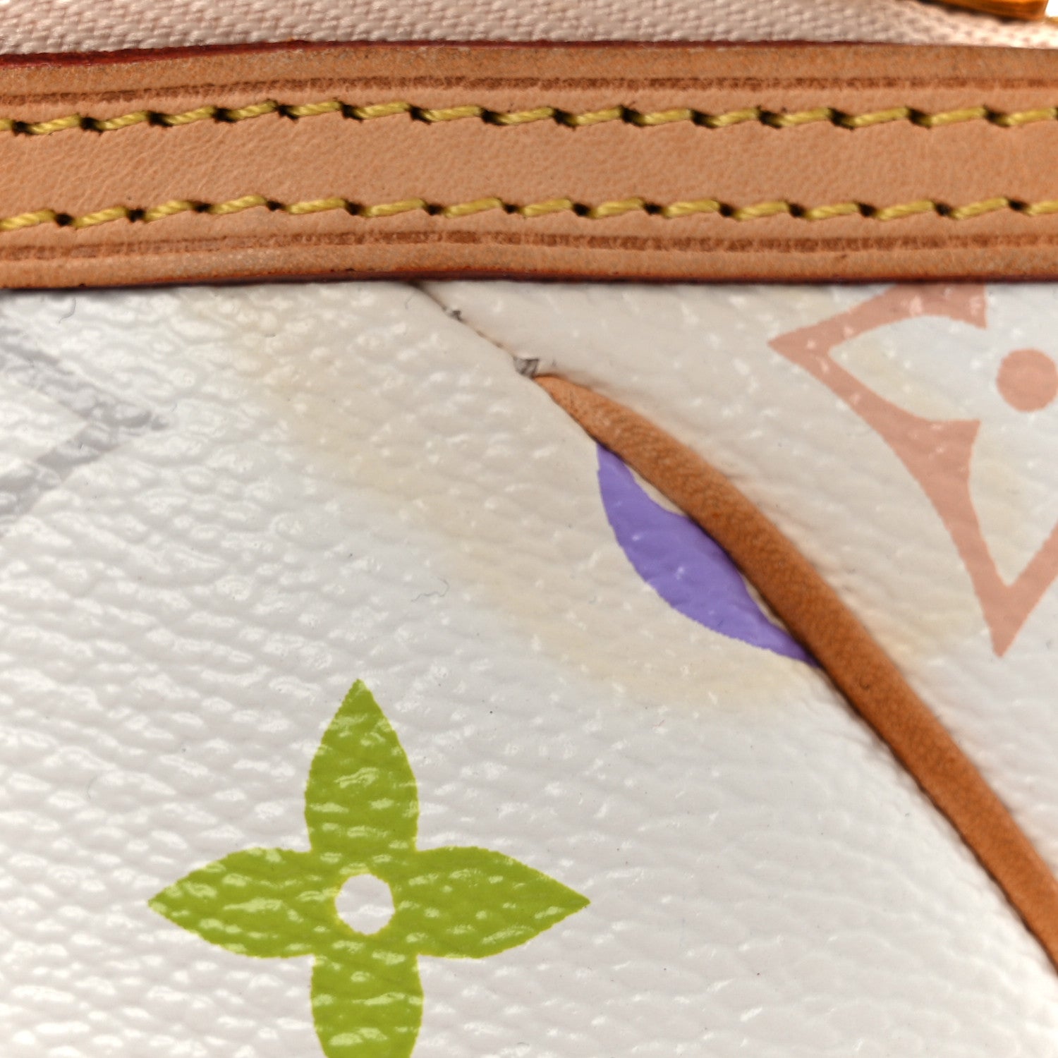 Louis Vuitton Monogram Multicolor Pochette Milla MM White 10 of 11