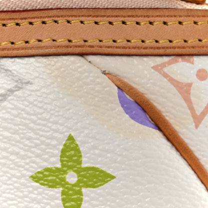 Louis Vuitton Monogram Multicolor Pochette Milla MM White 10 of 11