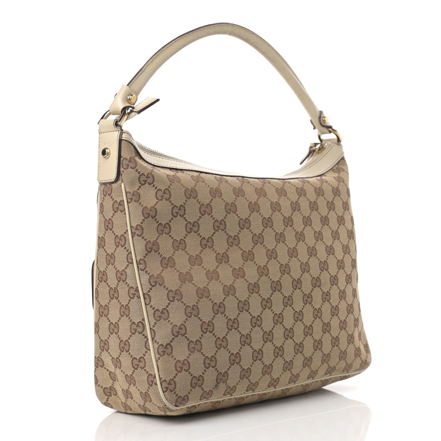 Gucci Monogram Pocket Hobo Off White 2 of 23