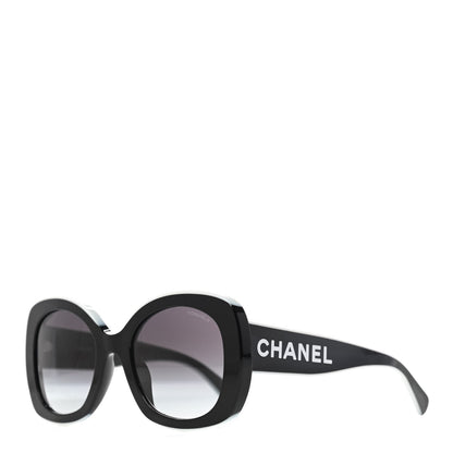 Chanel Acetate Sunglasses 71414A Black 1 of 7