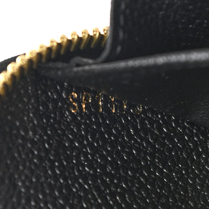Louis Vuitton Empreinte Zippy Wallet Black 7 of 8