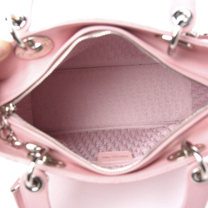 Christian Dior Lambskin Cannage Medium Lady Dior Light Pink 4 of 9