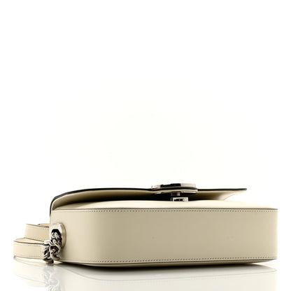 Gucci Senna Calfskin Petite GG Top Handle Shoulder Bag Mystic White 4 of 13