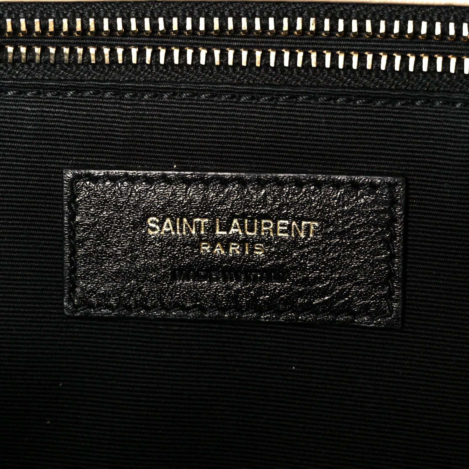 Saint Laurent Lambskin Matelasse Monogram Medium Niki Chain Satchel Dark Beige 6 of 11