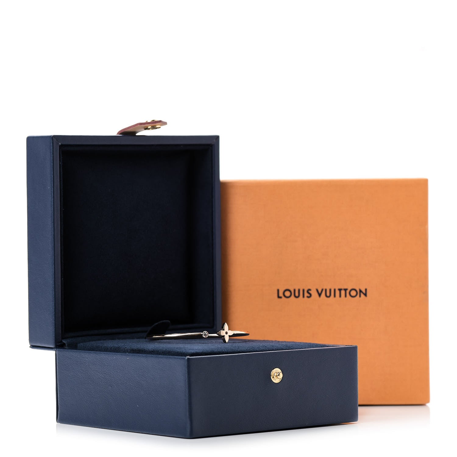 Louis Vuitton 18K Pink Gold Diamond Idylle Blossom Twist Bracelet 4 of 4