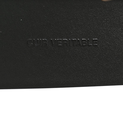 Chanel Calfskin CC Chain Belt 75 30 Black 5 of 8
