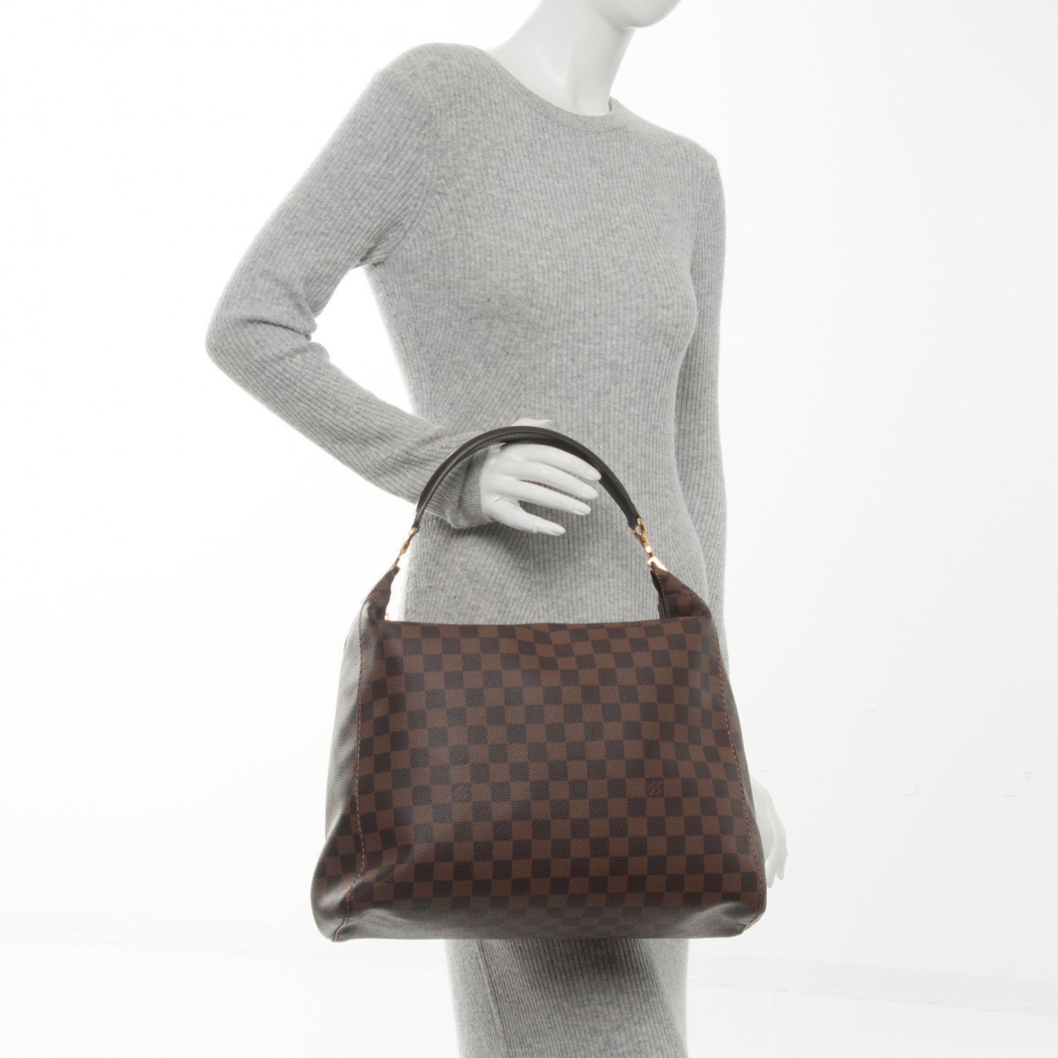 Louis Vuitton Damier Ebene Portobello GM 2 of 7