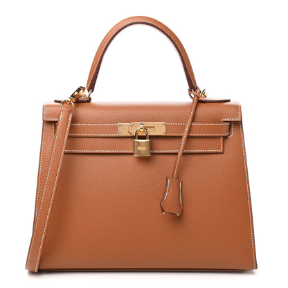 Hermes Epsom Kelly Sellier 28 Gold 1 of 11
