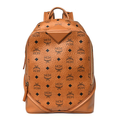 MCM Visetos Small Duke Backpack Cognac 1 of 11