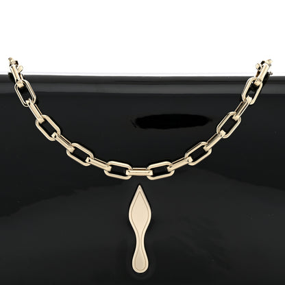 Christian Louboutin Patent Bettina Clutch Black 7 of 10
