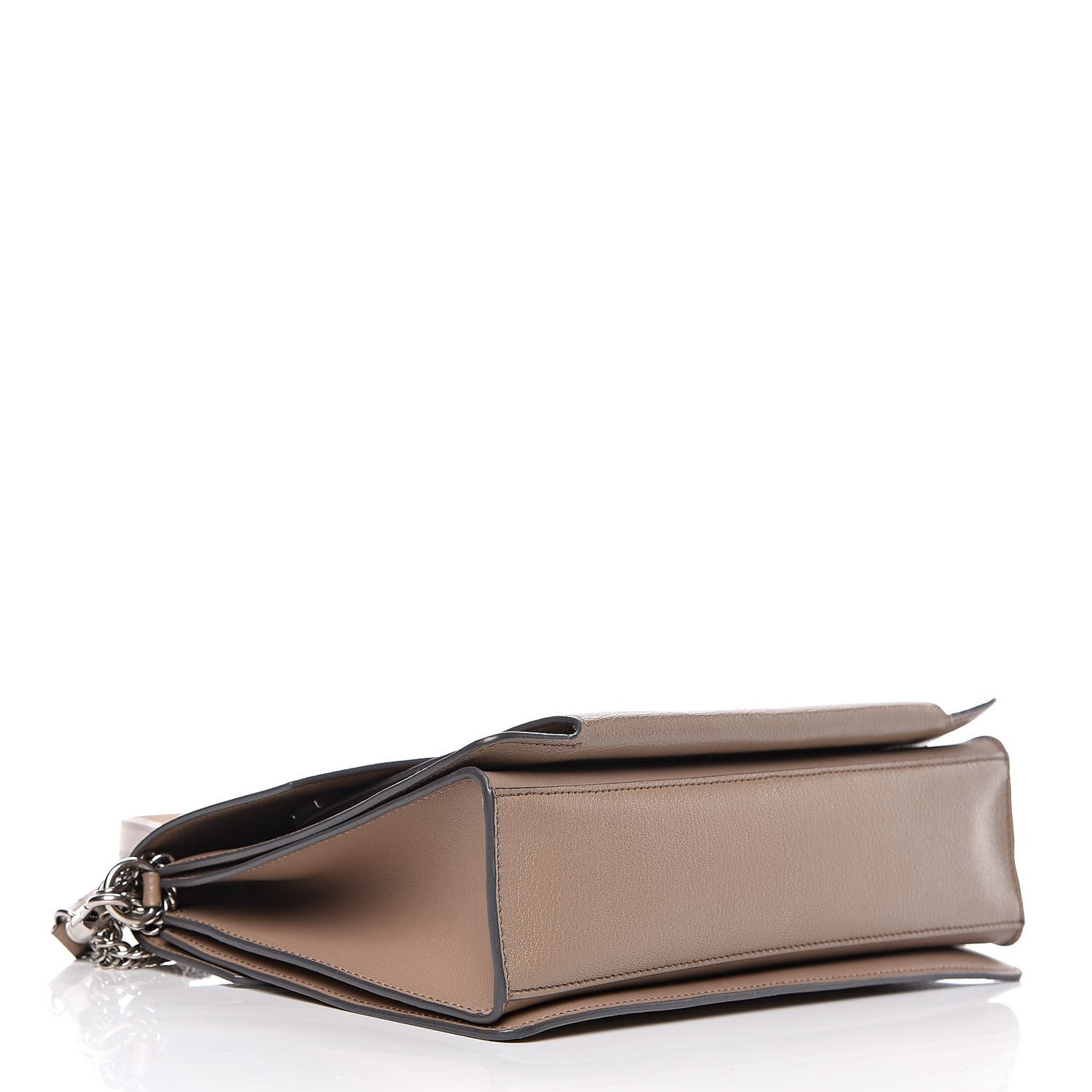 Sugar Goatskin Medium GV3 Shoulder Bag Linen