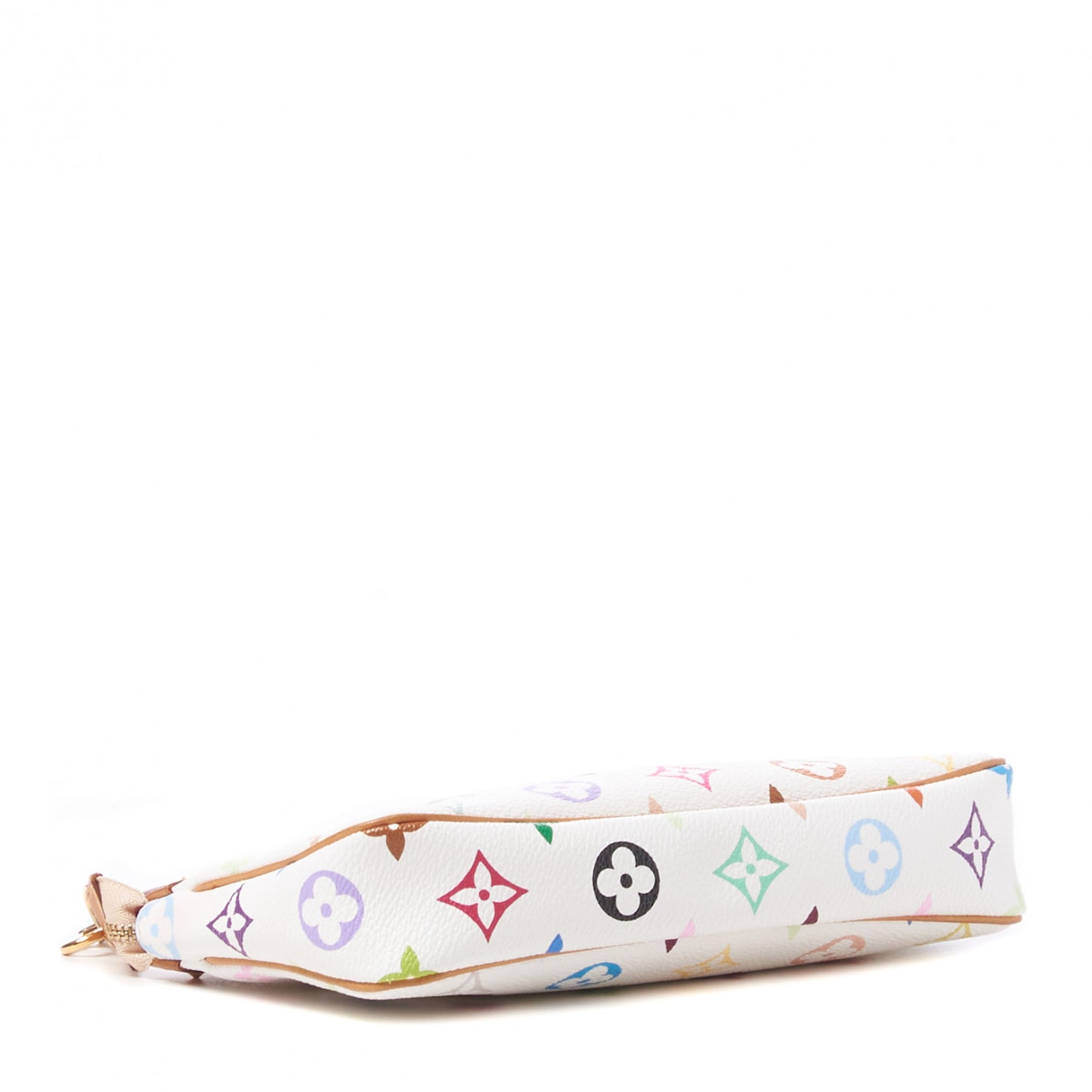 Monogram Multicolor Pochette Accessories White