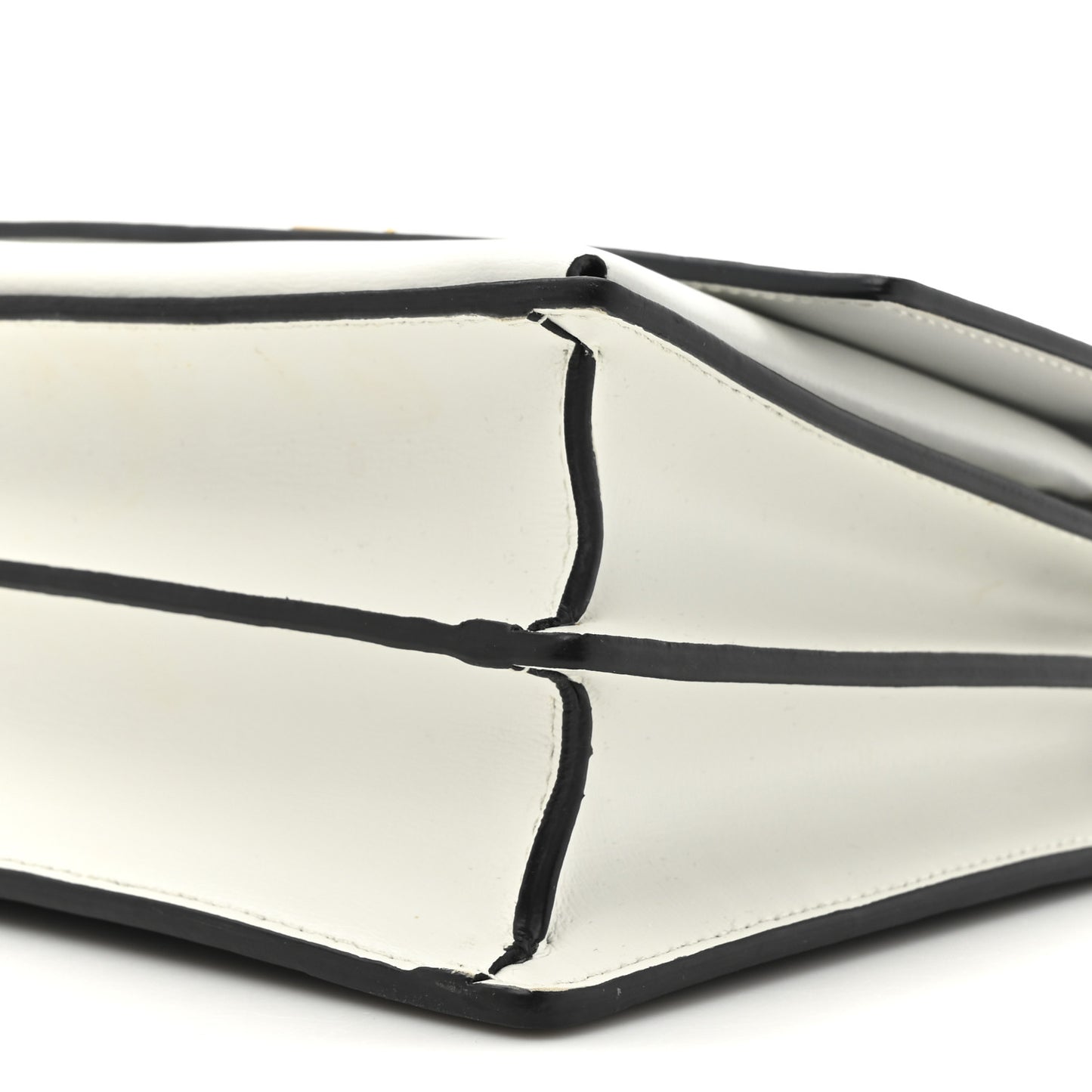 Calfskin Bi-Color Medium Monogram Sunset Black Pearl White