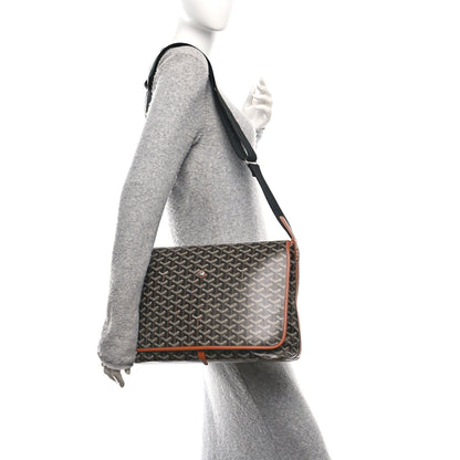Goyard Goyardine Capetien Messenger Bag Black Gold 2 of 11