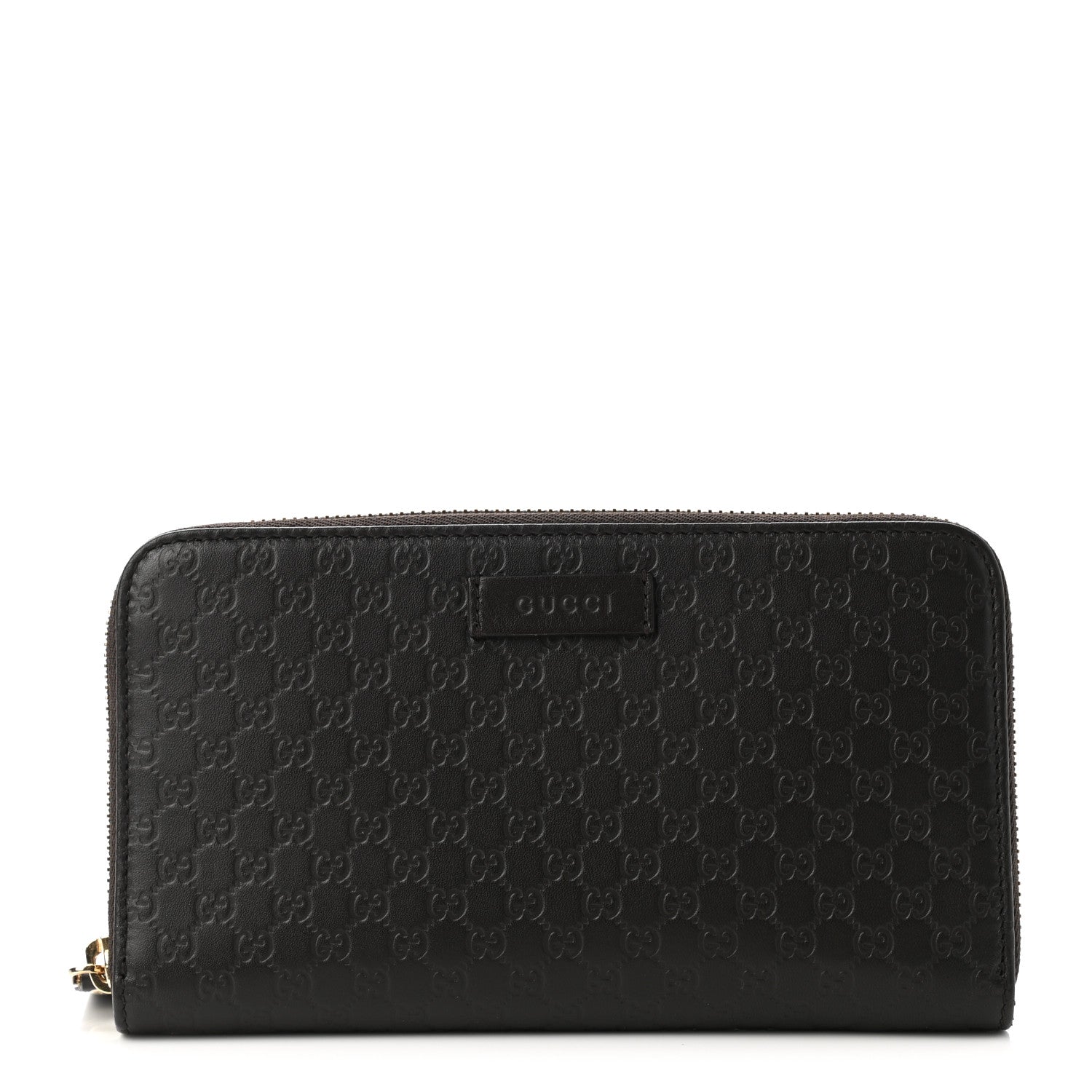 Gucci Microguccissima Large Zip Around Organizer Wallet Brown 1 of 8