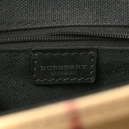 Burberry House Check Drawstring Backpack Black 6 of 13