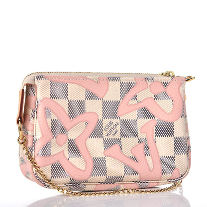 Louis Vuitton Damier Azur Tahitienne Mini Pochette Accessories 3 of 8