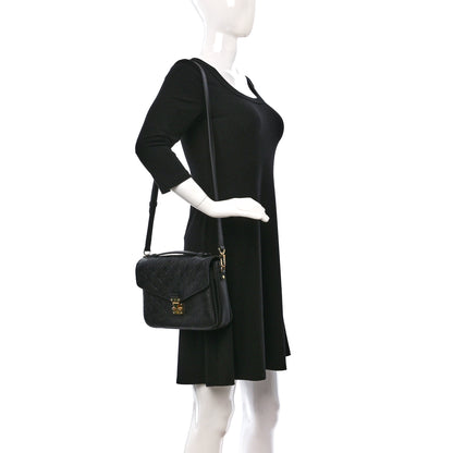 Louis Vuitton Empreinte Pochette Metis Black 2 of 10