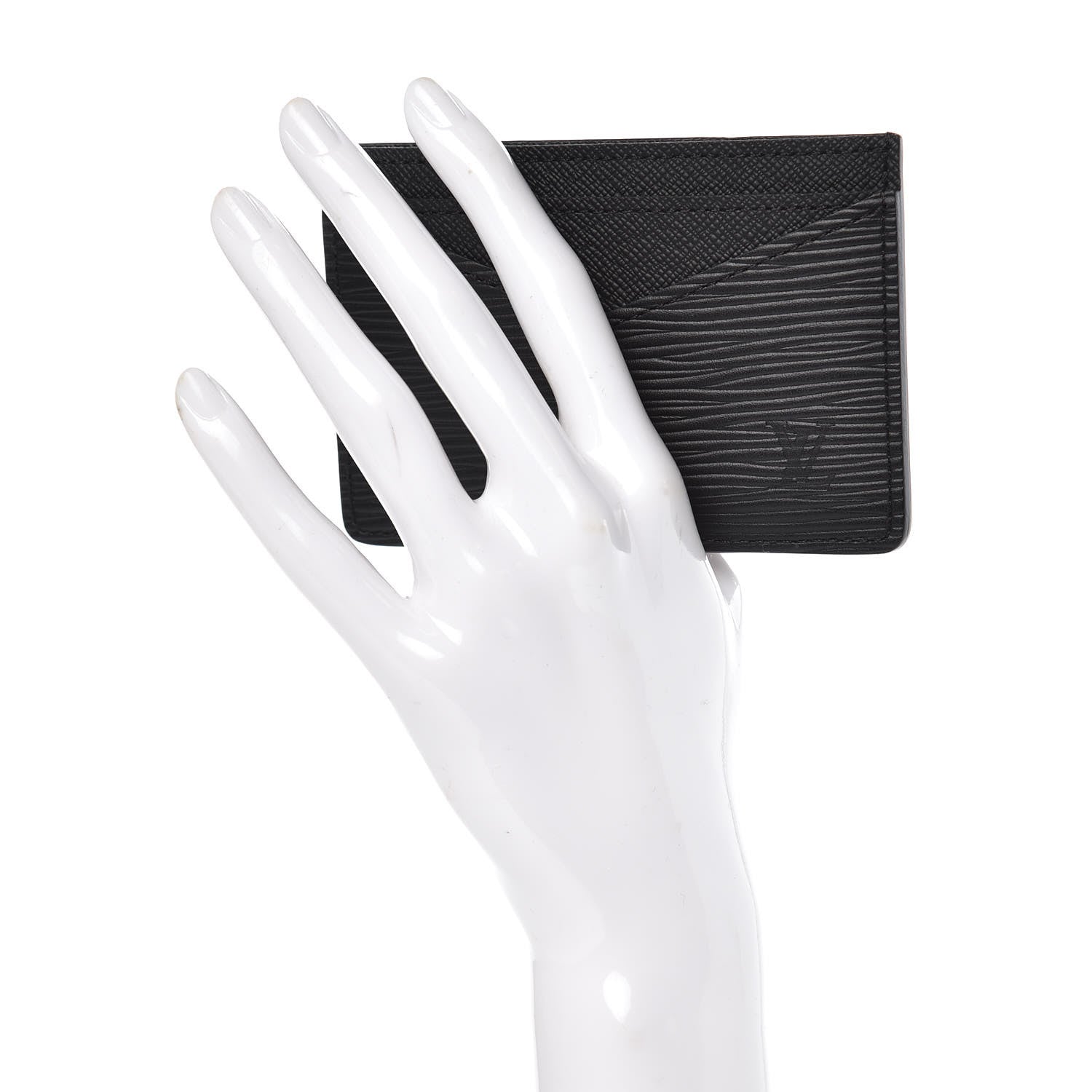 Louis Vuitton Epi Neo Porte-Cartes Card Holder Black 2 of 7