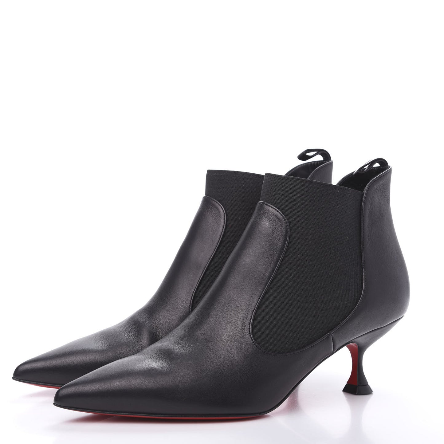 Calfskin Carnavague 55 Ankle Boots 39 Black