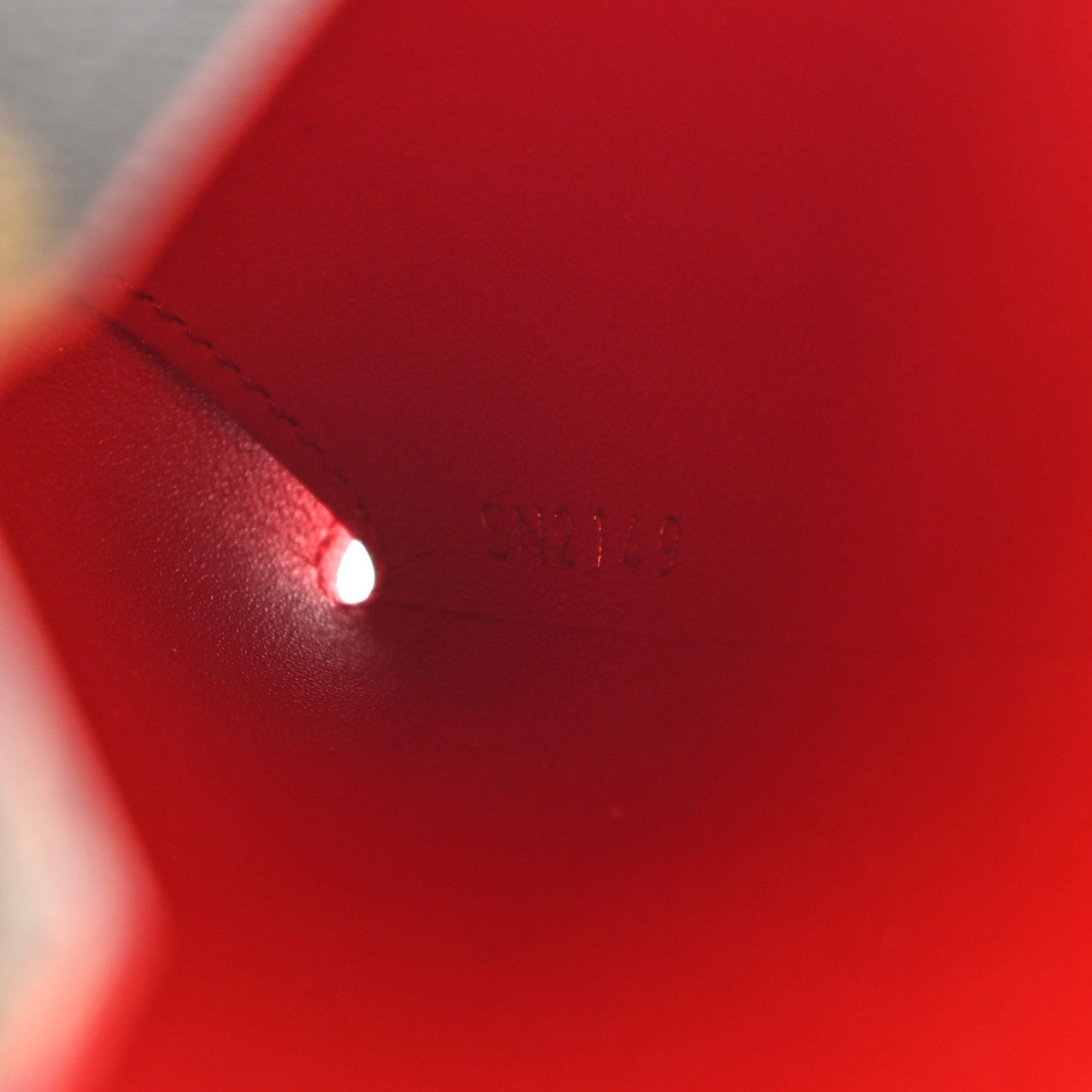 Monogram Medium Kirigami Pochette Insert Coquelicot