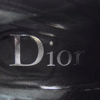 Christian Dior Suede Ankle Boots 37.5 Black 5 of 6