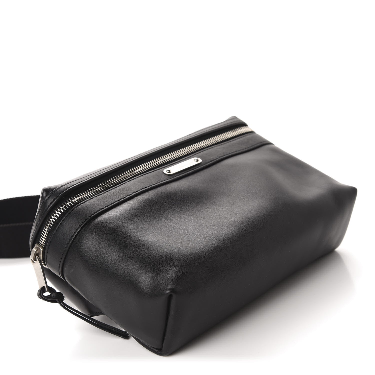 Saint Laurent Calfskin City Belt Bag Black 4 of 10
