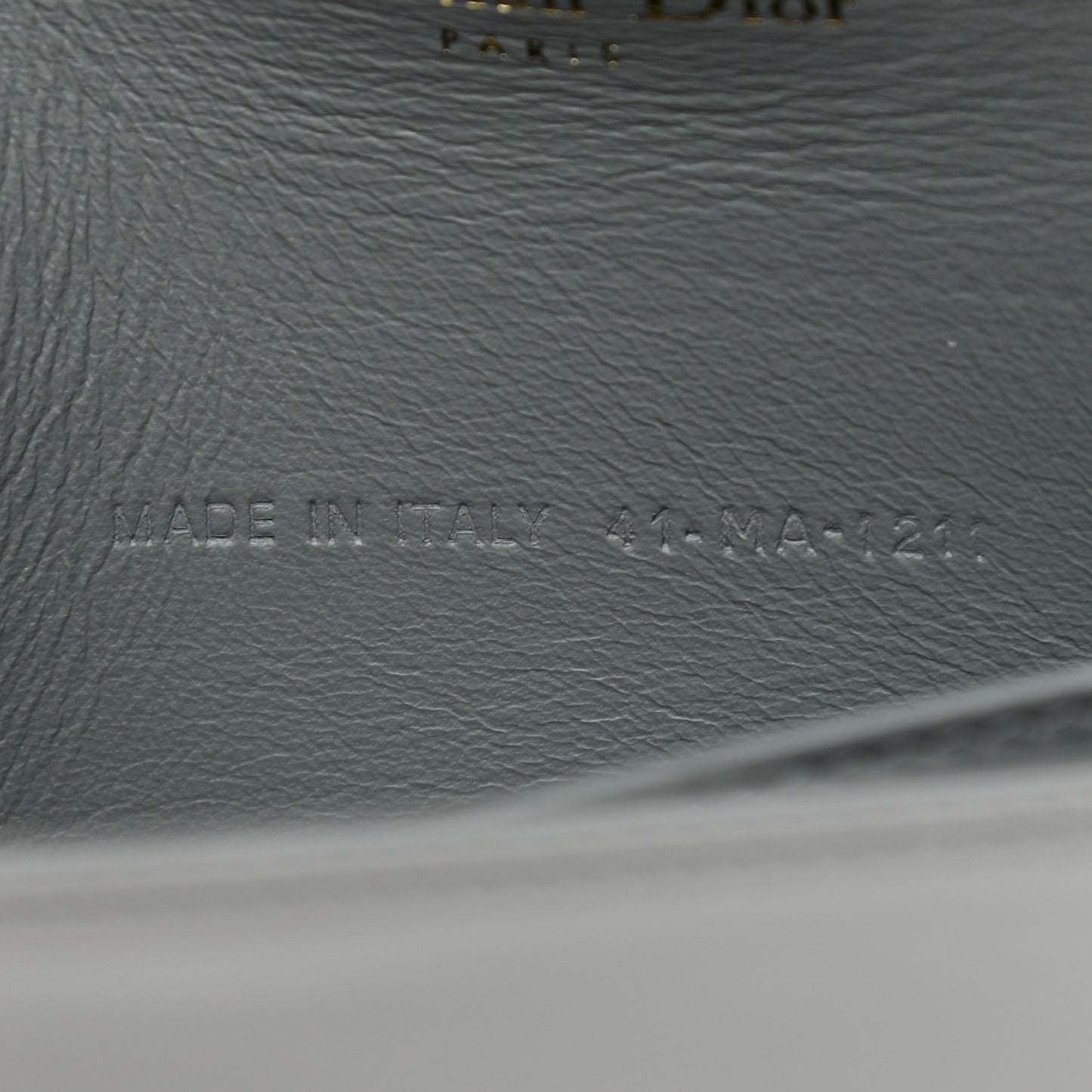 Patent Cannage Lady Dior Convertible Clutch Grey