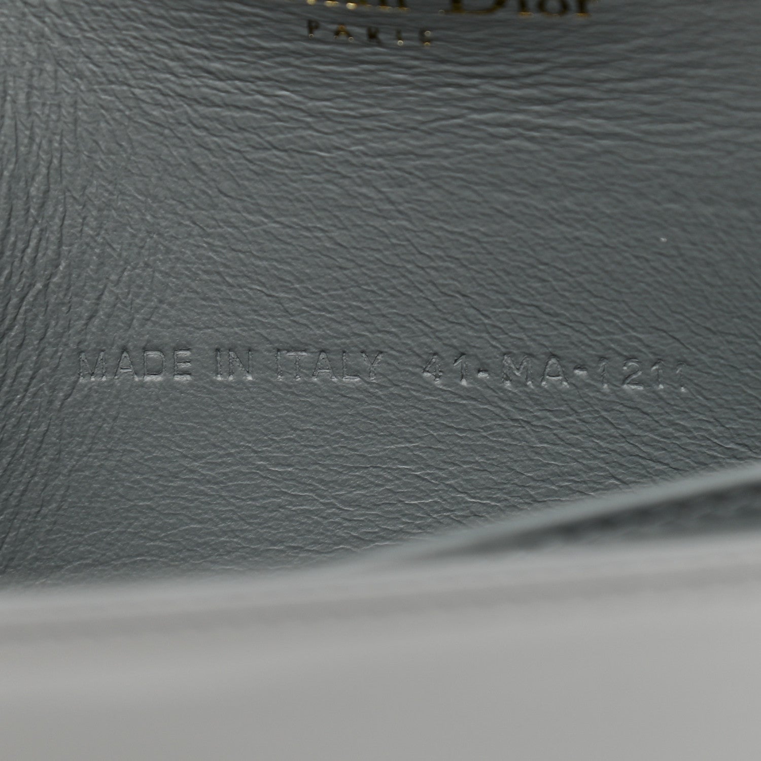 Christian Dior Patent Cannage Lady Dior Convertible Clutch Grey 8 of 10