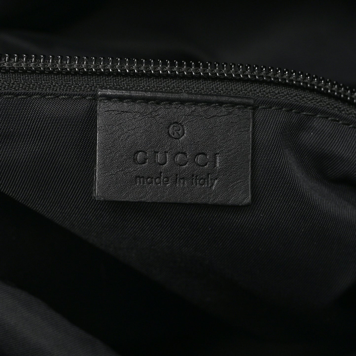 Techno Canvas Web Single Buckle Backpack Black
