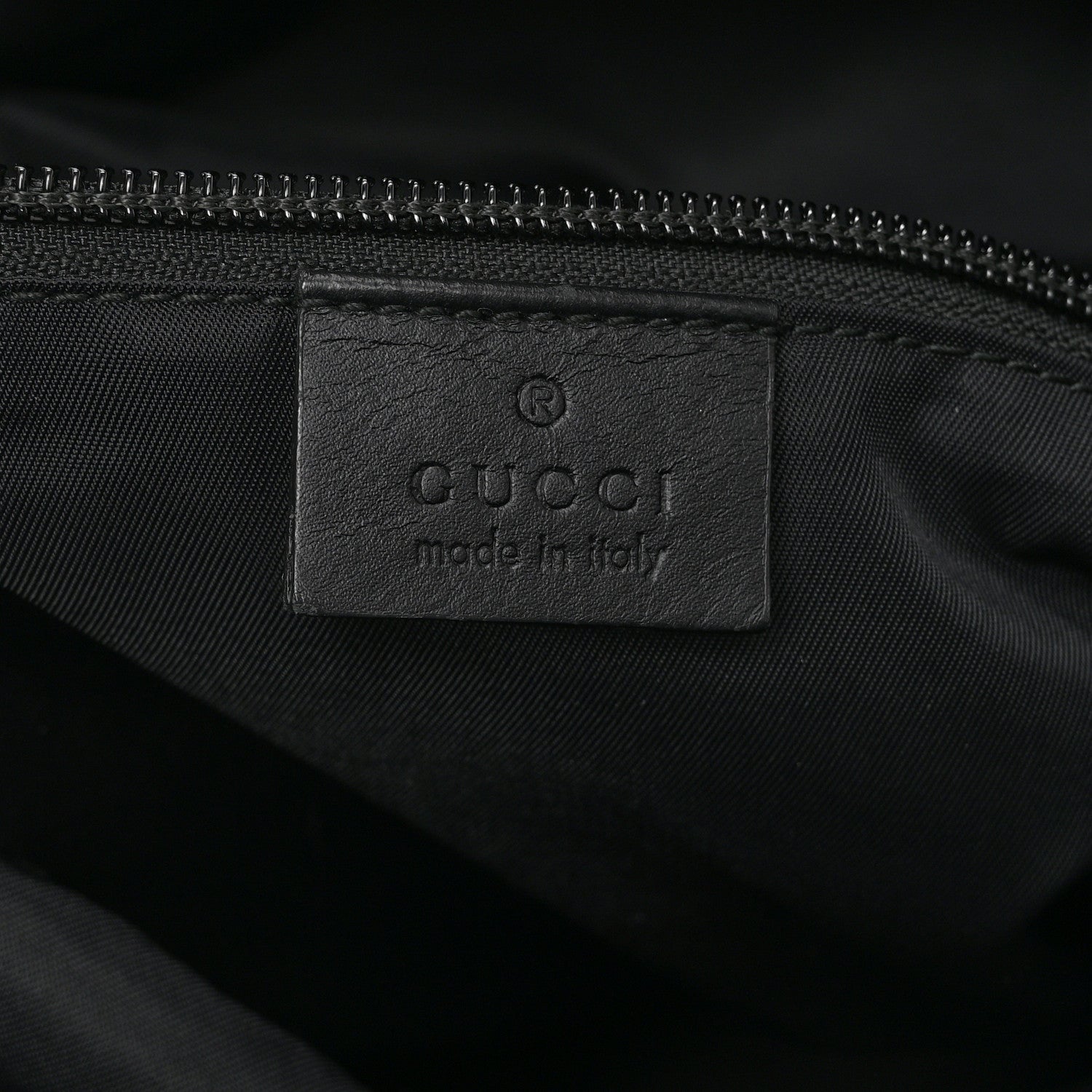 Gucci Techno Canvas Web Single Buckle Backpack Black 6 of 10