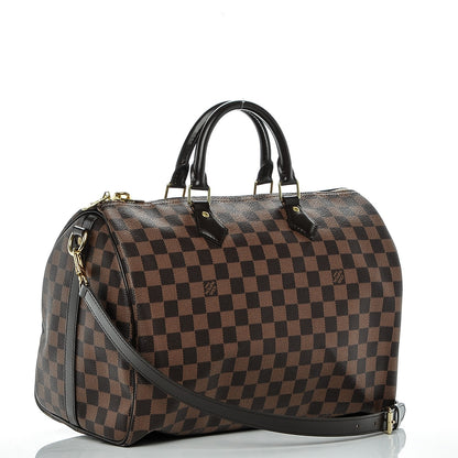 Louis Vuitton Damier Ebene Speedy Bandouliere 35 3 of 6