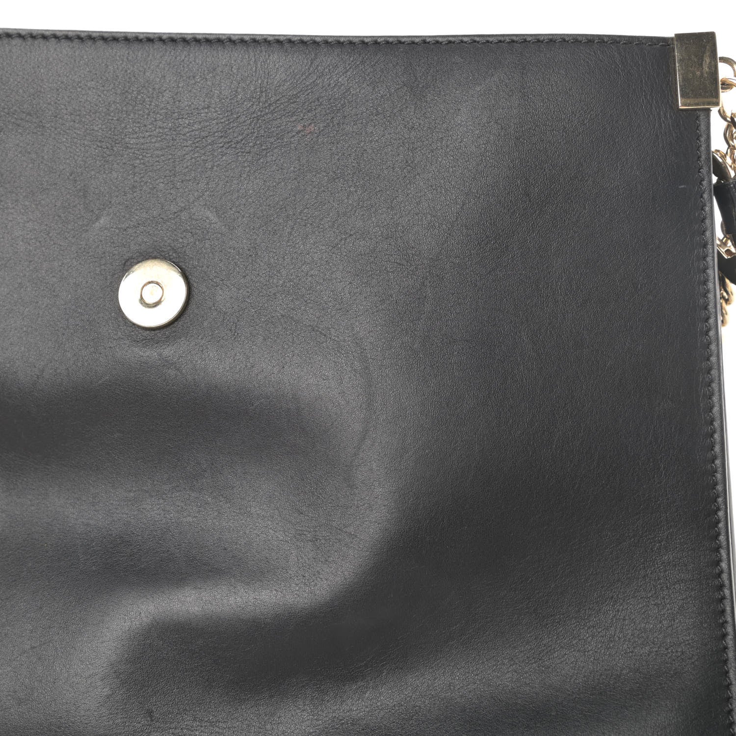 Chloe Suede Calfskin Medium Faye Shoulder Bag Black 14 of 17