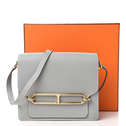 Hermes Evercolor Sac Roulis 23 Bleu Glacier 10 of 10