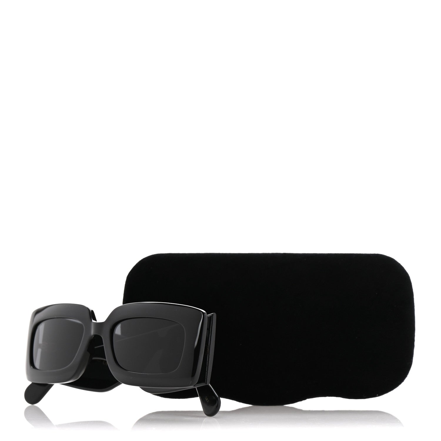 Gucci Acetate Rectangular Sunglasses GG0811S Black 9 of 9