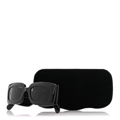 Gucci Acetate Rectangular Sunglasses GG0811S Black 9 of 9