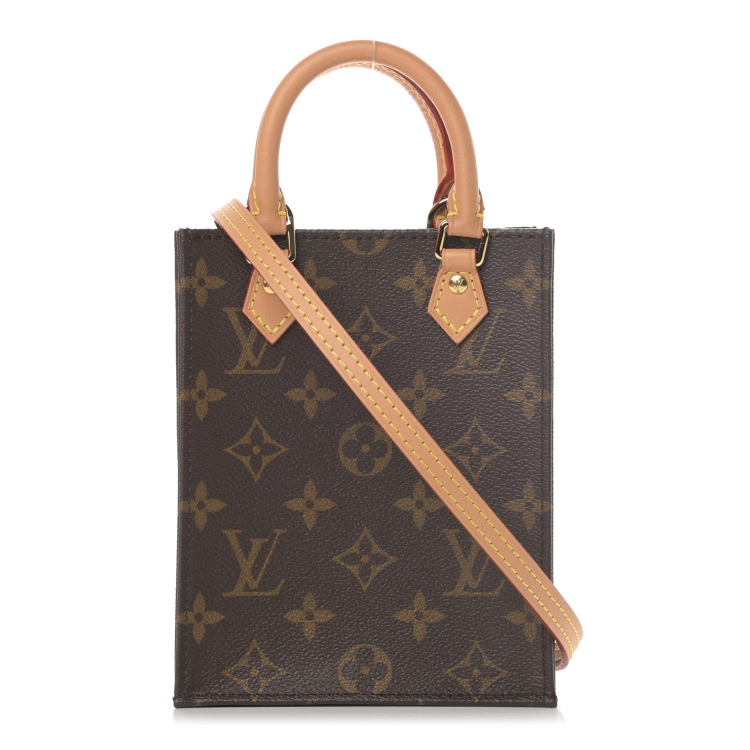 Louis Vuitton Monogram Petit Sac Plat 1 of 11